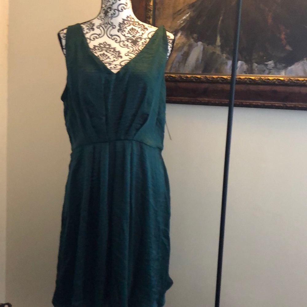 Bnwt xxl just fab Green Party dress. Knee length